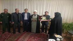 تجلیل از خانواده‌های معظم شهدای جهادگر در شهرستان قاینات با حضور مسئولان استان خراسان جنوبی